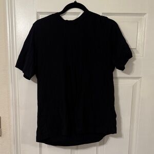 Women's Black Crewneck T-Shirt